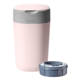 Tommee Tippee Twist & Click Nappy Disposal Unit - Pink image 0
