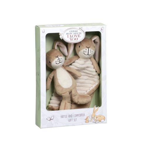 Guess How Much I Love You Rattle & Comforter Gift Set image 0 Large Image