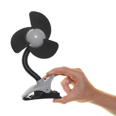 Dreambaby EZY-Fit Clip-On Fan Black/Grey image 0 Large Image
