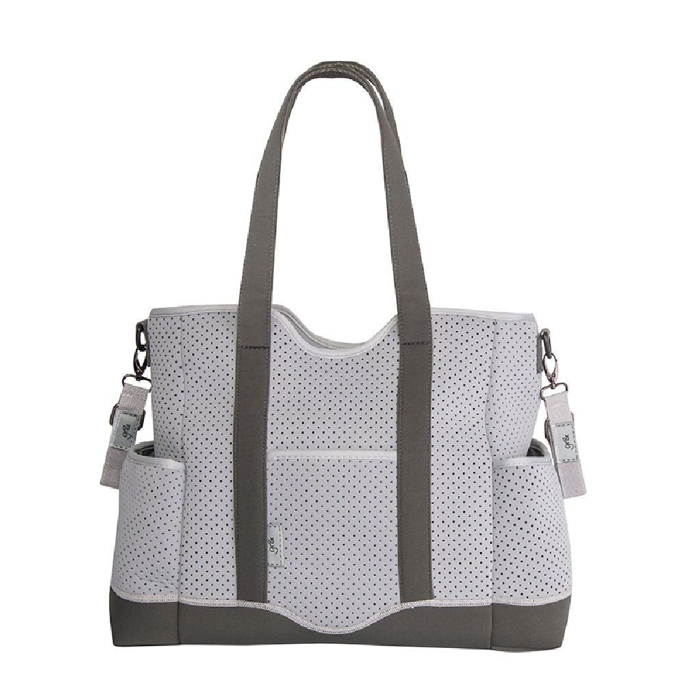 Great Expectations Lulu Satchel Nappy Bag - Grey | Nappy Bags | Baby ...