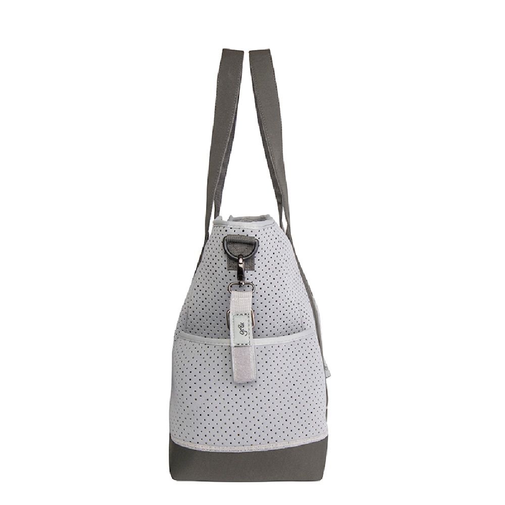 Great Expectations Lulu Satchel Nappy Bag - Grey | Nappy Bags | Baby ...