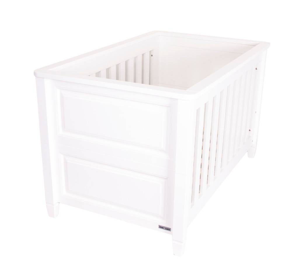 Love N Care Everly Cot - White |  | Baby Bunting AU