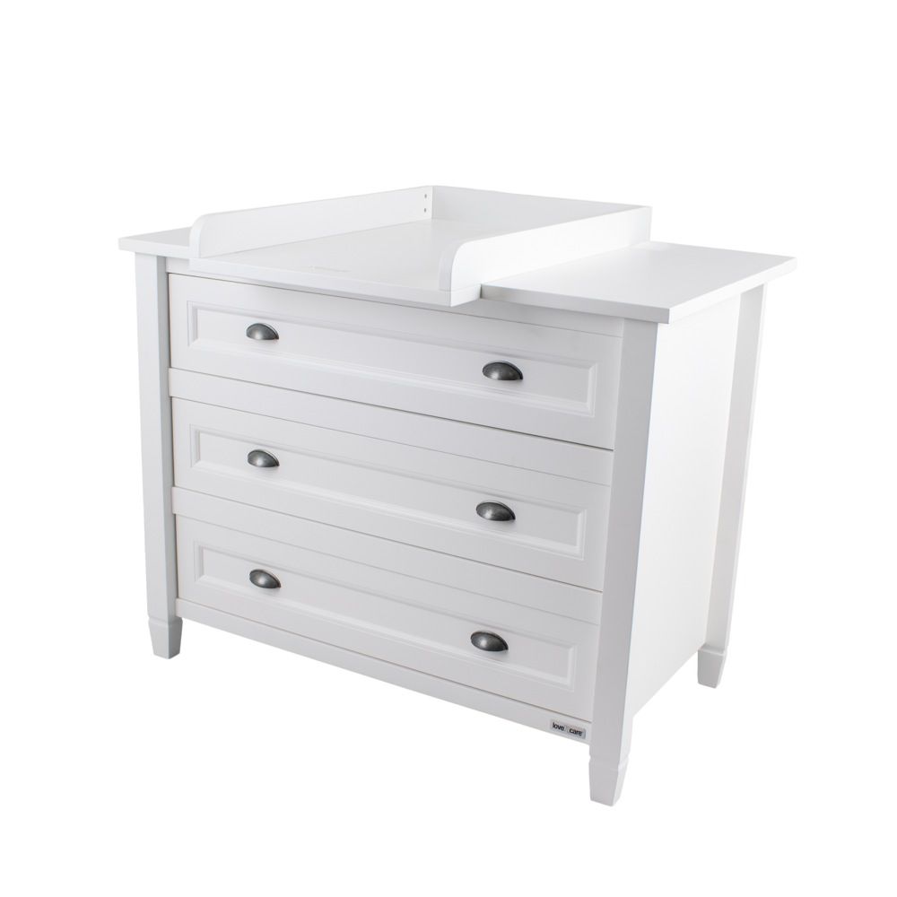 Love N Care Everly Drawer Chest - White | Drawers | Baby Bunting AU