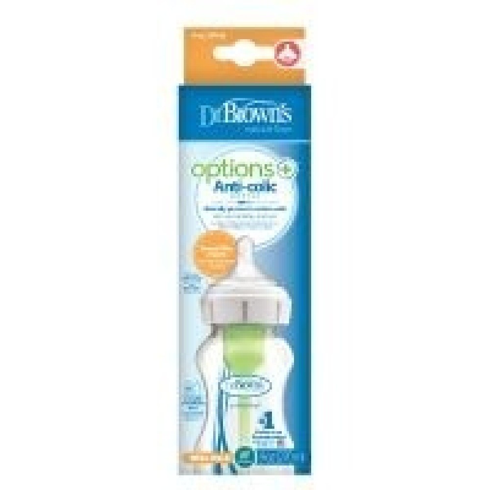 Dr Browns Options+ Wide Neck Bottle 270ml Bottles Baby Bunting AU