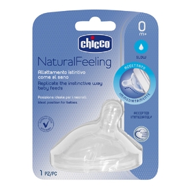 Chicco Natural Feeling Teat - 0month+ Regular Flow