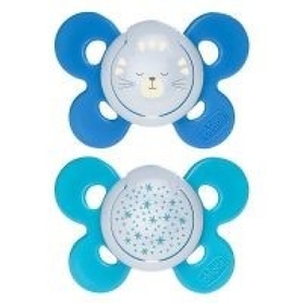 Chicco Physio Comfort Soother 16-36 Months 2 Pack Blue