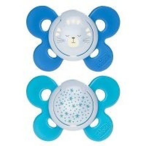 Chicco Physio Comfort Soother 16-36 Months 2 Pack Blue image 0 Large Image