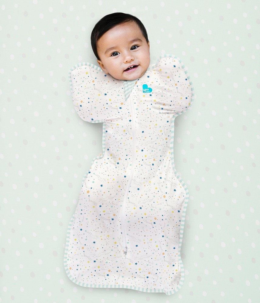 Love To Dream Swaddle Up Lite 0.2 Tog Cream Small Swaddles Baby