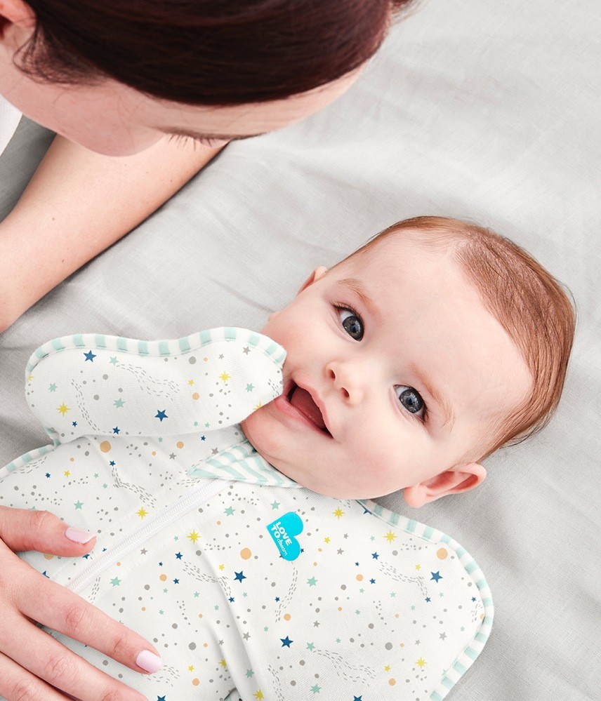 Love To Dream Swaddle Up Lite 0.2 Tog Cream Small Swaddles Baby