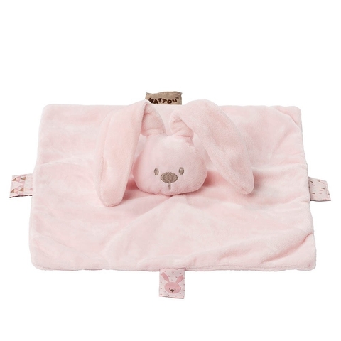 Nattou Lapidou Collection Doudou Comforter Bunny Pink image 0 Large Image