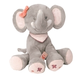 Nattou Cuddly Adele The Elephant Pink/Grey image 0