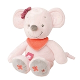 Nattou Cuddly Valentine The Mouse Pink/Grey image 0