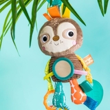 Bright Starts Playful Pals Activity Toy Sloth image 0