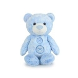 Korimco Patches Teddy Bear 28cm Blue image 0
