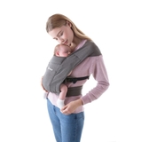 Ergobaby Embrace Cozy Newborn Carrier Heather Grey image 3