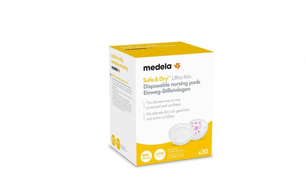 Medela Thin Nursing Pads 30 Pack, Breast Pads