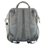 Isoki Byron Backpack Nappy Bag - Stone Grey image 2