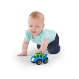 Oball Rattle & Roll Car - Blue/Green image 0