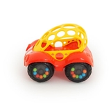 Oball Rattle & Roll Car - Yellow/Red image 3