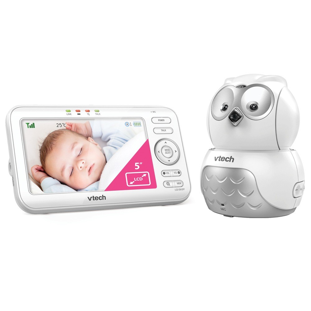 Vtech Video Audio Monitor Bm5500 Owl Audio Video Baby Monitors Baby Bunting Au