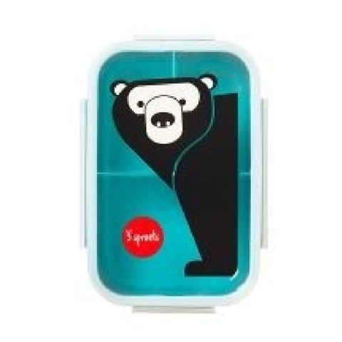 3Sprouts Bento Lunch Box - Bear image 0 Large Image