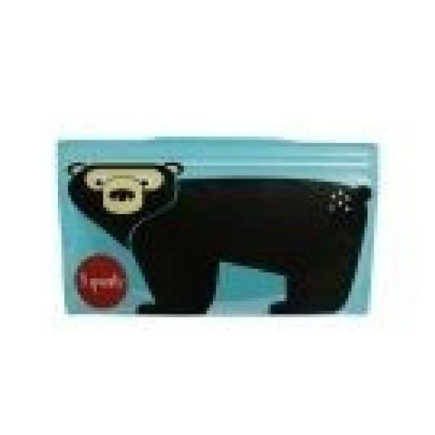 3Sprouts Reusable Snack Bag - 2Pack - Bear image 0 Large Image