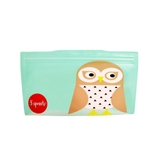 3Sprouts Reusable Snack Bag - 2Pack - Owl image 0
