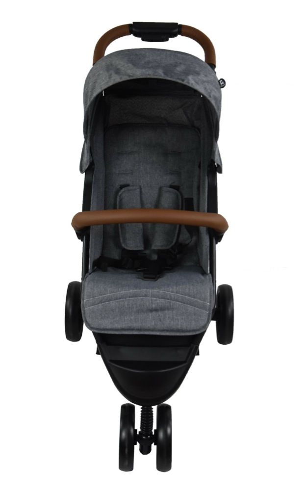 childcare jax v2 3 wheel stroller charcoal