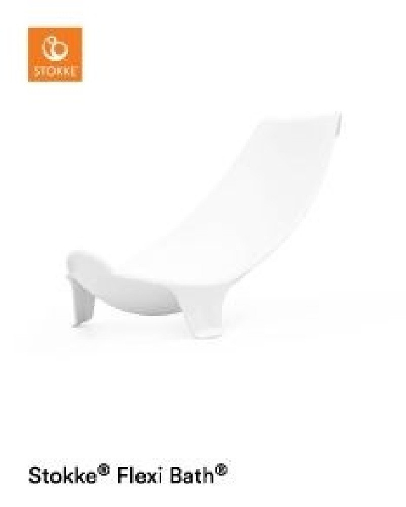 Stokke Flexi Bath Newborn Support White Bath Seats Baby Bunting AU