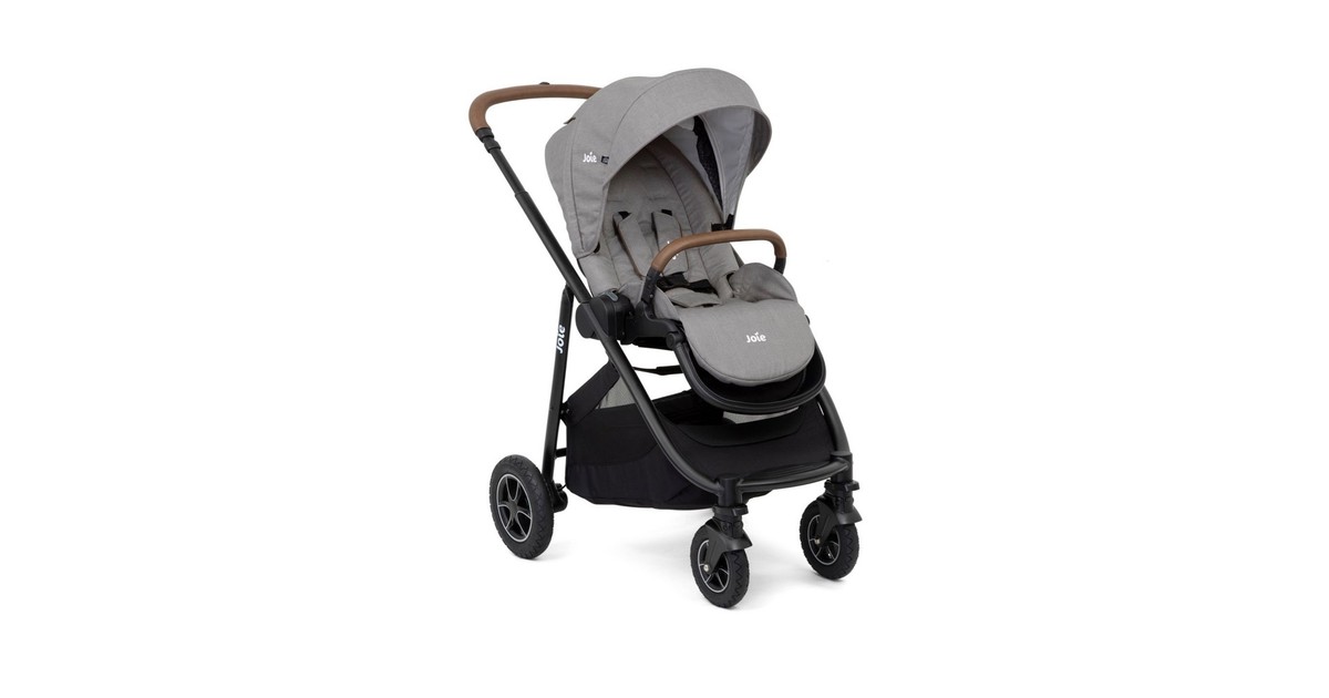 Joie Versatrax Stroller Grey Flannel Baby Bunting AU