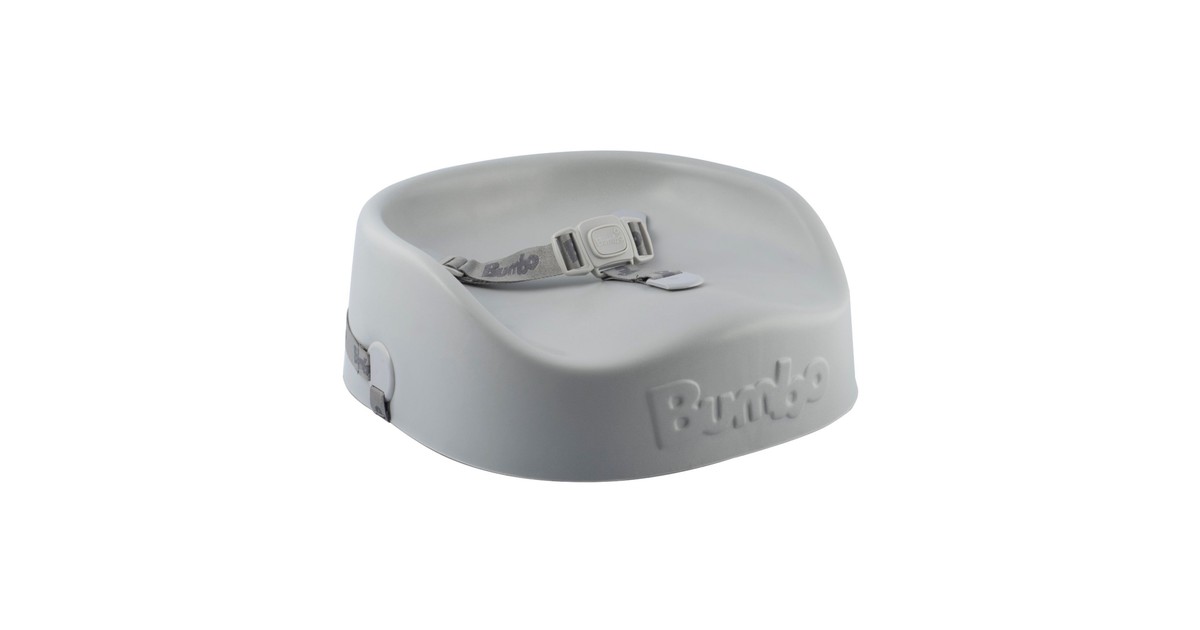 Bumbo Booster Seat Cool Grey | Baby Bunting AU