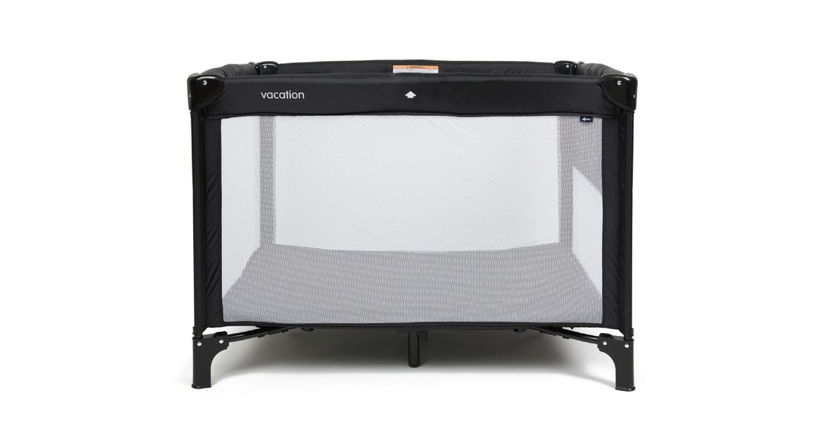 4Baby Vacation Portacot Black Baby Bunting NZ