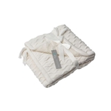 Bilbi Millie Textured Pram Blanket Ivory image 0