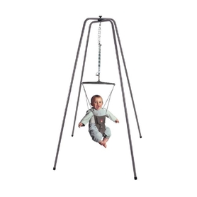 Jolly Jumper Bouncer and Stand Set - Grey