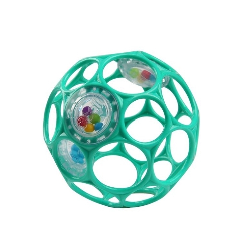 Oball Rattle Easy-Grasp Ball Teal image 0 Large Image