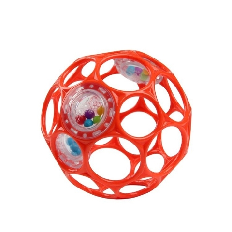 Oball Rattle Easy-Grasp Ball - Red image 0 Large Image