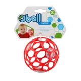 Oball Rattle Easy-Grasp Ball - Red image 1