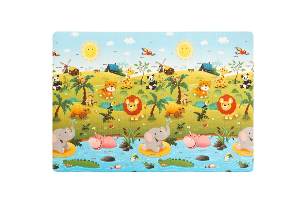 Dwinguler Bubba Mat Standard Jungle Town Mats Baby Bunting AU
