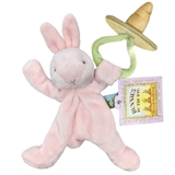Bunnies By The Bay Wee SIlly Buddy Soother Holder Bunny - Pink image 0