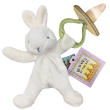 Bunnies By The Bay Wee Silly Buddy Soother Holder Bunny - White image 0
