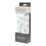 The Little Linen Company Muslin Prints Mint Elephant image 1