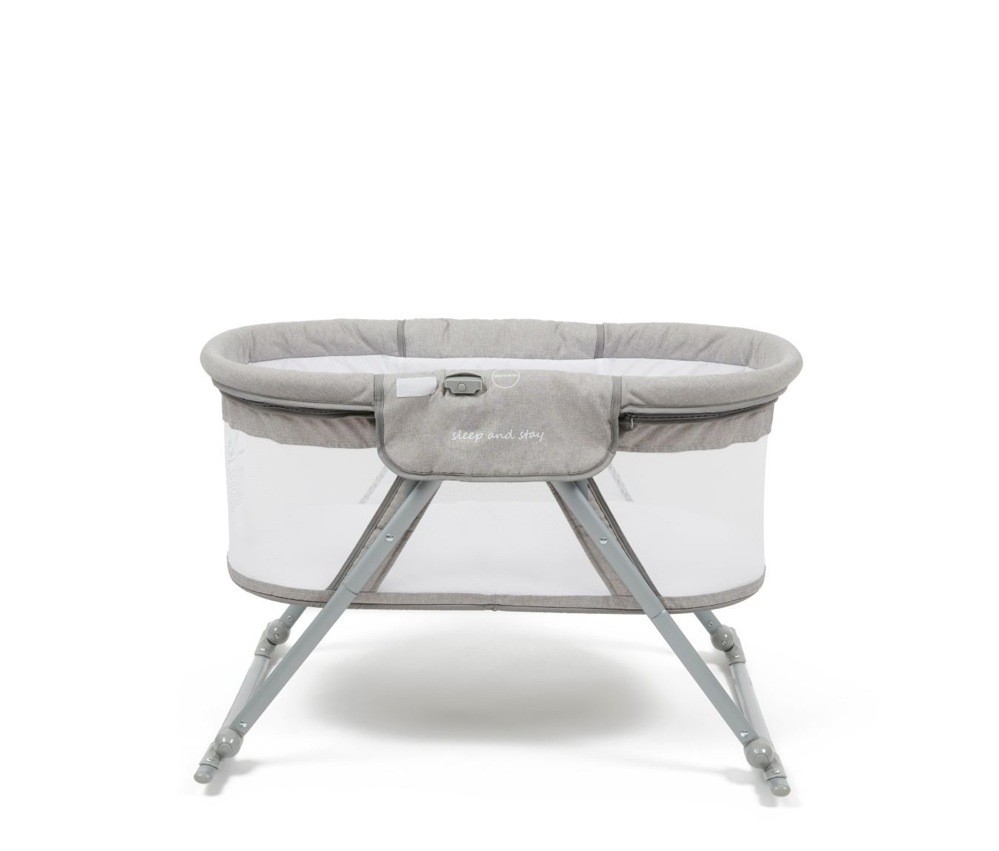 4Baby Sleep & Stay Lgt Grey and Bedside Sleepers Baby Bunting NZ