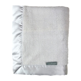 The Little Linen Company Sherpa Stroller Blanket Drizzle Grey image 0