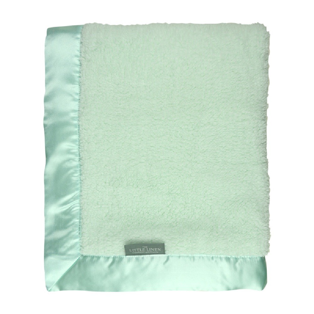 green pram blanket