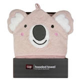 Weegoamigo Colourplay Hooded Towel Pink Koala image 1