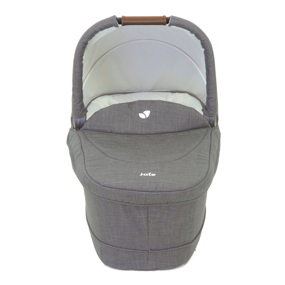 Joie Ramble Carry Cot XL Grey Flannel & Stands Baby