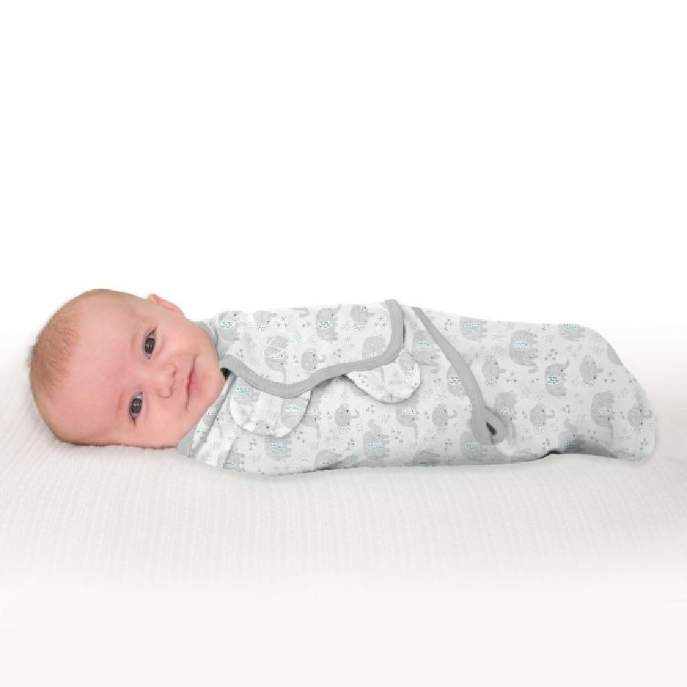 SwaddleMe Swaddle 0.3 Tog Ditzy Ellie Small | Swaddles | Baby Bunting AU