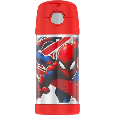 Thermos Funtainer Insulated Bottle - Spiderman - 355ml image 0 Large Image