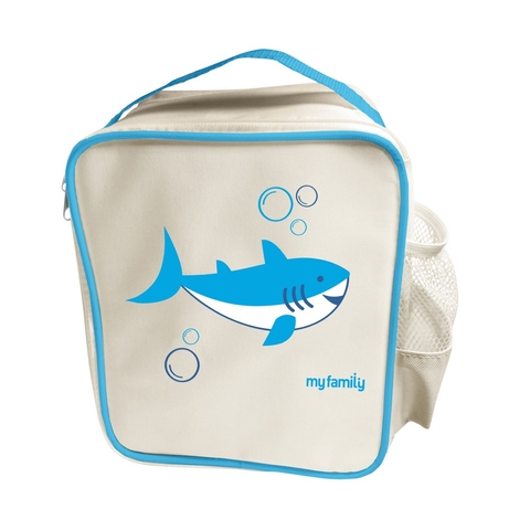 My Family Easy Clean Bento Cooler Bag - Shark image 0 Large Image