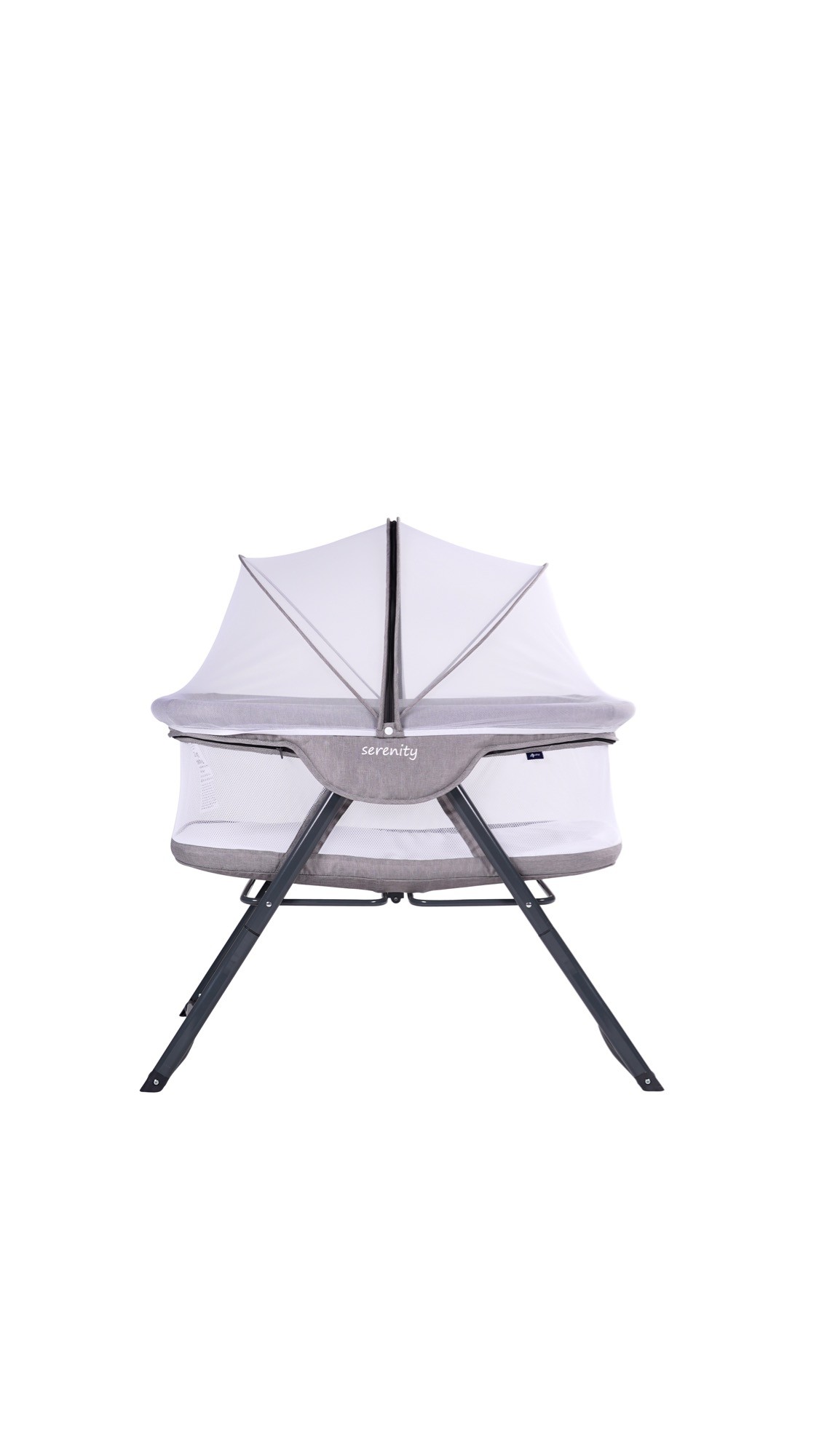 4Baby Serenity Lgt Grey and Bedside Sleepers